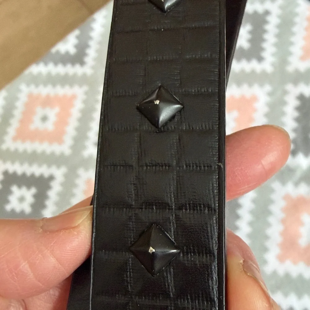Tony Hawk Black faux Leather Belt M 26-28